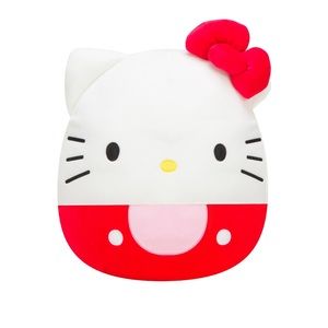 Squishmallow 12" Hello Kitty Red NWT